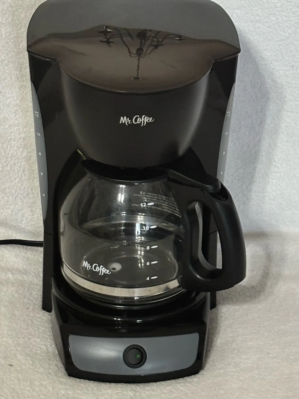Mr. Coffee Black 12-Cup Drip Coffee Maker